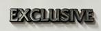 Citroen Exclusive  logo merk embleem, Ophalen of Verzenden, Gebruikt, Auto's