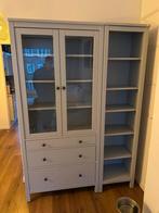 Ikea hemnes vitrinekast, Huis en Inrichting, Kasten | Vitrinekasten, Ophalen, Zo goed als nieuw, 25 tot 50 cm, 150 tot 200 cm