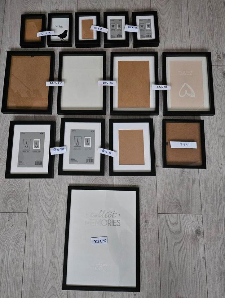 Diverse fotolijsten - fotolijst - fotolijstjes, Audio, Tv en Foto, Fotografie | Fotolijsten, Gebruikt, Ophalen