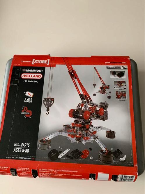 Meccano - Mammoet special edition luxe set, Hobby en Vrije tijd, Modelbouw | Overige, Nieuw, Groter dan 1:32, Ophalen