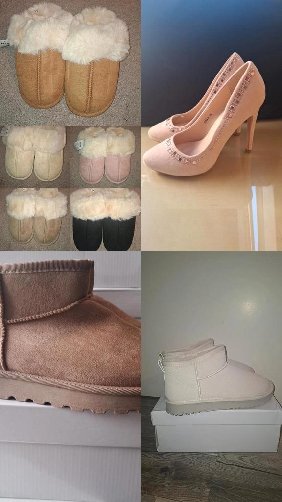 Partij 27 stuks, Kleding | Dames, Schoenen, Zo goed als nieuw, Sneakers of Gympen, Beige, Ophalen of Verzenden