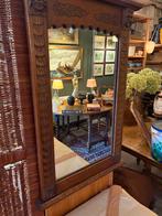 Prachtige Antieke Eikenhouten Spiegel., Huis en Inrichting, Woonaccessoires | Spiegels, Ophalen, Minder dan 50 cm, Gebruikt, Cornwall Antiques & Curiosities