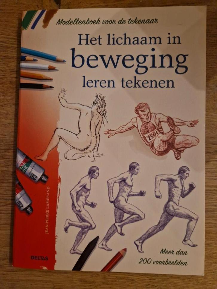 Modellenboek voor de tekenaar Het lichaam in beweging leren, Hobby en Vrije tijd, Tekenen, Zo goed als nieuw, Overige typen, Ophalen of Verzenden