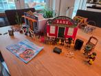 Playmobil bank + sheriff en koets, Kinderen en Baby's, Speelgoed | Playmobil, Ophalen, Zo goed als nieuw