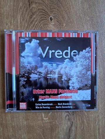 2 cd's Urker Mans Formatie. (Morgen en Vrede) beschikbaar voor biedingen