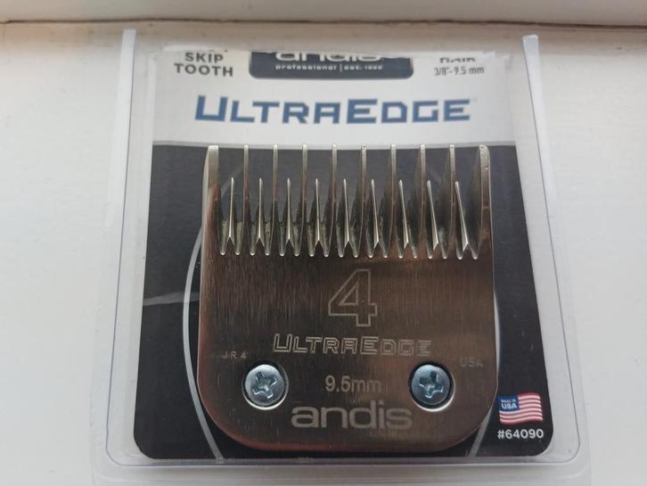 Andis scheerkop 4 UltraEdge 9,5 mm, Dieren en Toebehoren, Honden-accessoires, Ophalen of Verzenden