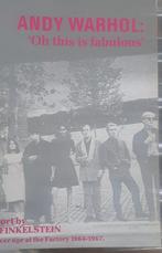 Andy Warhol boek, Ophalen of Verzenden, 20e eeuw of later, Zo goed als nieuw