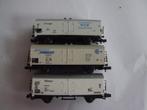 3x koelwagons merkloos, Overige merken, Gebruikt, Gelijkstroom, Wagon