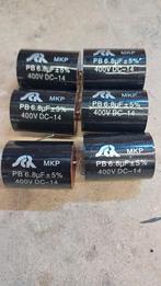 6 x Scr Mkp 6.8uf - 400v dc 5% condensator nieuw, Overige merken, Nieuw, Ophalen of Verzenden, 120 watt of meer