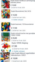 Duplo bouwstenen, sets, Kinderen en Baby's, Speelgoed | Duplo en Lego, Ophalen, Duplo