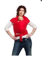 ByKay Stretchy Draagdoek Rood, Overige merken, Draagdoek, Gebruikt, Ophalen of Verzenden