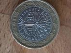 1 Euromunt Frankrijk 1999 met scheve rand = misslag, Ophalen of Verzenden, Frankrijk, 1 cent, Losse munt