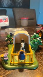 Playmobil kalfje in stal, Ophalen of Verzenden, Zo goed als nieuw