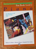 Alfred's Basic Piano Library - Fun book level 2, Overige genres, Les of Cursus, Ophalen of Verzenden, Zo goed als nieuw