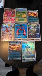 8 Pokemon Jumbo kaarten, Ophalen of Verzenden, Zo goed als nieuw, Meerdere kaarten, Foil