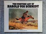 Western schilderijen Harold von Schmidt Indianen en Cowboys, Ophalen of Verzenden, Zo goed als nieuw, Schilder- en Tekenkunst