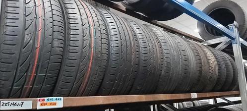 225/45/17 zomerbanden diverse A-merken 6+mm vanaf €50 p st., Auto-onderdelen, Banden en Velgen, Band(en), Zomerbanden, 17 inch
