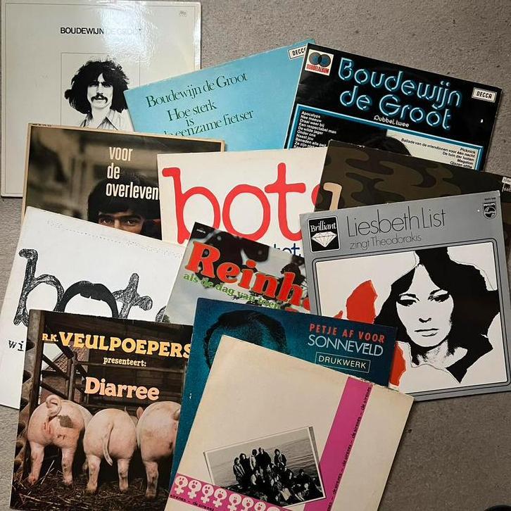 Vinyl LP’s - Div. Nederlanse Artiesten (ook per stuk te koop, Cd's en Dvd's, Vinyl | Nederlandstalig, Gebruikt, Overige genres