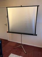 Opvouwbaar projectiescherm, Ophalen, Handmatig, Gebruikt
