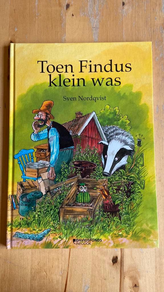 Sven Nordqvist - Toen Findus klein was, Boeken, Prentenboeken en Plaatjesalbums, Zo goed als nieuw, Ophalen of Verzenden