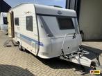 Hobby De Luxe 400 SFE, Caravans en Kamperen, Caravans, Schokbreker, Hobby, Bedrijf, Treinzit