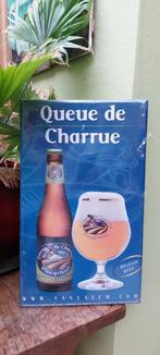 Reclamebord bier Ploegsteert tripel / Queue de Charrue, Ophalen of Verzenden, Nieuw, Reclamebord, Plaat of Schild, Overige merken