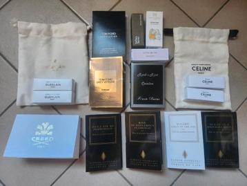 15 Niche parfum samples Creeds Aventus, Tom Ford, Guerlain  beschikbaar voor biedingen