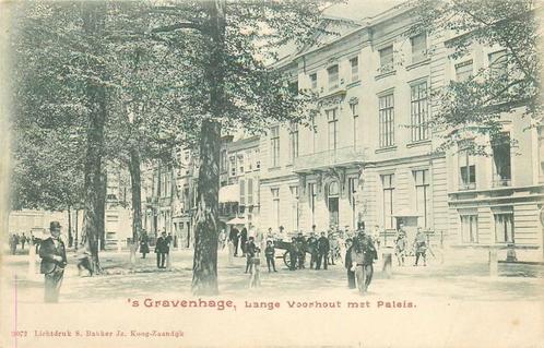 (701-342-001) Den Haag Lange Voorhout, Verzamelen, Ansichtkaarten | Nederland, Zuid-Holland, Verzenden