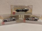 Busch 1:87 3x Ferrari 250 GTO  rally uitgave, Ophalen of Verzenden, Zo goed als nieuw, Auto, Overige merken