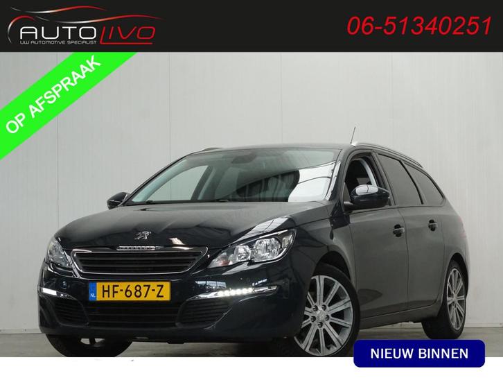 Peugeot 308 SW 1.2 PureTech Active 130 PK! NAVI CLIMA PDC CR, Auto's, Peugeot, Te koop, ABS, Airbags, Airconditioning, Alarm, Boordcomputer