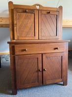 Babykamer eiken hout bedje en commode / kast, Ophalen, Zo goed als nieuw, Jongetje of Meisje