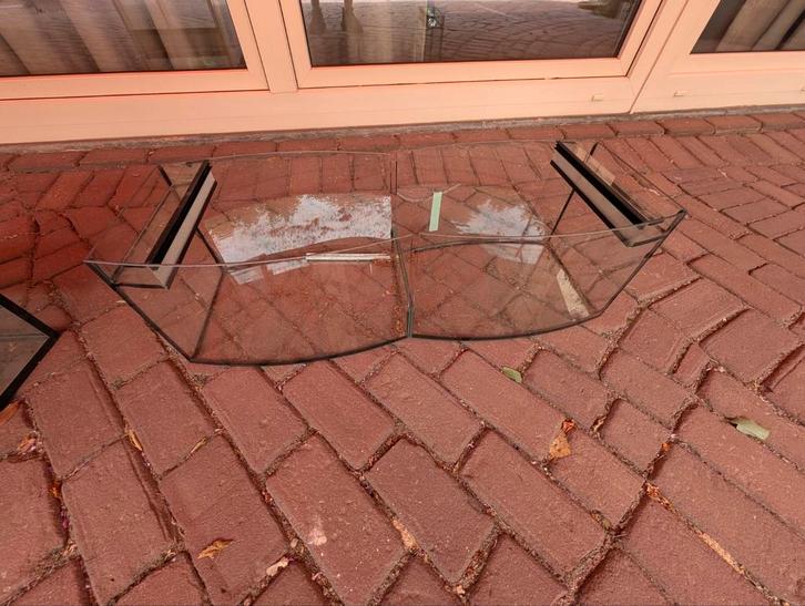 Twee stuks glazen bakken / terraria / terrarium/ terrariums, Dieren en Toebehoren, Reptielen en Amfibieën | Toebehoren, Gebruikt
