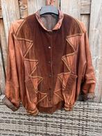 Vintage lerenjas maat 40, Kleding | Dames, Ophalen of Verzenden, Zo goed als nieuw, Maat 38/40 (M)