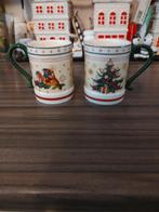 Villeroy & Boch Kerst Mokken Set, Ophalen of Verzenden, Zo goed als nieuw, Overige stijlen, Kop(pen) en/of Schotel(s)