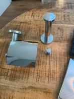 Toiletset chroom Geesa, Ophalen of Verzenden, Chroom, Toilet