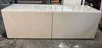 Besta Ikea kast met glasplaat, Ophalen, Gebruikt, 100 tot 150 cm, Minder dan 100 cm