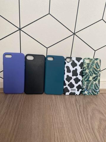 5x Iphone 8 hoesje beschikbaar voor biedingen