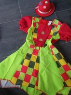 clown jurk meisje maat 128, Meisje, Zo goed als nieuw, 122 t/m 128, Ophalen