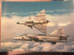fotokaart zweedse straaljager saab viggen, Verzamelen, Luchtvaart en Vliegtuigspotten, Ophalen of Verzenden, Zo goed als nieuw