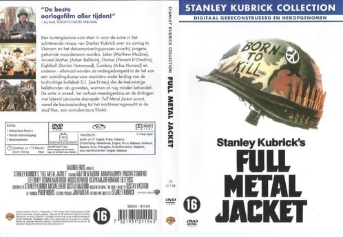 DVD Stanley Kubrick's Full Metal Jacket, Cd's en Dvd's, Dvd's | Actie, Zo goed als nieuw, Oorlog, Alle leeftijden, Ophalen of Verzenden