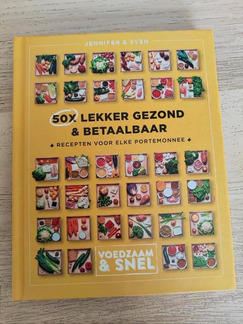 *NIEUW*: 50x Lekker Gezond & betaalbaar - Voedzaam & Snel, Boeken, Kookboeken, Nieuw, Gezond koken, Ophalen of Verzenden