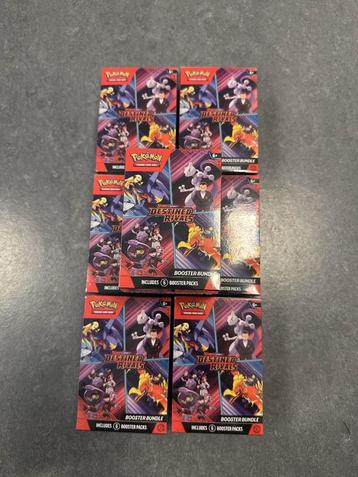 Pokémon Destined Rivals Booster Bundle beschikbaar voor biedingen