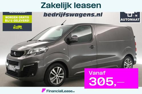 Peugeot Expert 227S 2.0 BlueHDI L2H1 180PK Automaat 360Camer, Auto's, Bestelauto's, Bedrijf, Lease, Financial lease, ABS, Achteruitrijcamera