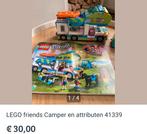 LEGO Friends Camper 41339 - Complete Set, Ophalen of Verzenden, Zo goed als nieuw, Complete set, Lego