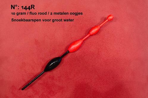 SNOEKBAARSDOBBER HANDBUILT N. 144R / 10 gram, Watersport en Boten, Hengelsport | Roofvissen, Nieuw, Dobber of Lood, Ophalen of Verzenden