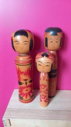 Japanse Kokeshi Poppen Gesigneerd, Antiek en Kunst, Kunst | Niet-Westerse kunst, Ophalen of Verzenden