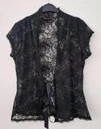 Zwart kanten Steps top maat L z.g.a.n. * g, Zwart, Maat 42/44 (L), Ophalen of Verzenden, Zo goed als nieuw