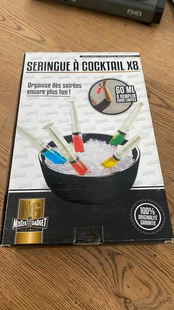 Shotjes, cocktail spuiten beschikbaar voor biedingen