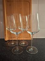 Vivo Witte Wijnglazen - Set van 4, Huis en Inrichting, Keuken | Servies, Glas of Glazen, Ophalen of Verzenden, Effen, Glas
