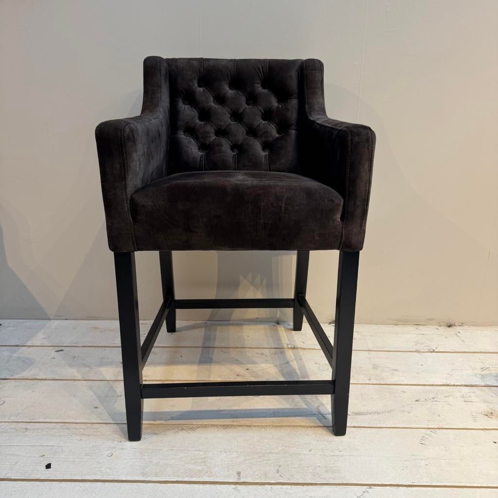 Raven  Barkruk - UrbanSofa, Huis en Inrichting, Barkrukken, Ophalen, Met voetsteun, 60 tot 90 cm, Zo goed als nieuw